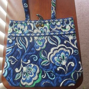 Vera Bradley Tote in Mediterranean Blue